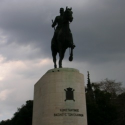 Horse statue in Park