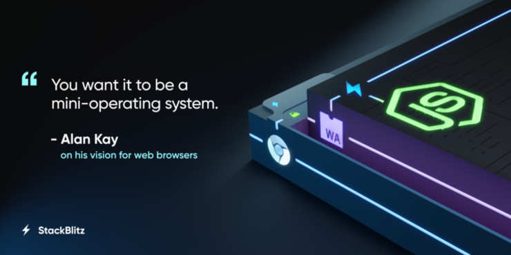 Introducing WebContainers: Run Node.js natively in your browser logo or screenshot