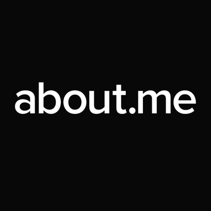 About.me logo or screenshot